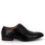 Faux leather derby for men