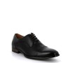 Faux leather derby for men