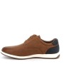 Faux leather derby for men