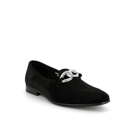 Faux leather derby for men