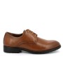 Faux leather derby for men