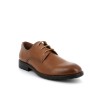 Faux leather derby for men