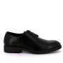 Faux leather derby for men