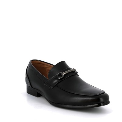 Faux leather derby for men