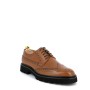 Lace-up leather derby