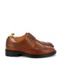 Lace-up leather derby