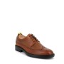 Lace-up leather derby