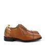 Lace-up leather derby