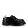 Lace-up leather derby