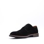 Faux leather lace-up derby