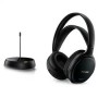 Philips Black Wireless TV Headphones