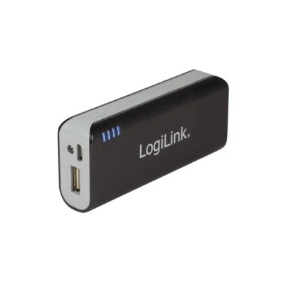 Logilink 5000 mAh mobile charger black