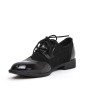 Derby en simili Cuir pour femme