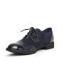 Derby en simili Cuir pour femme