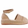 Faux suede espadrille sandal