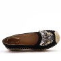 Espadrille en simili daim