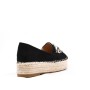 Espadrille en simili daim