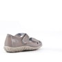 Sandale comfort en simili cuir