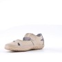 Comfort sandal in imitation leather