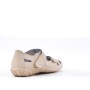 Sandale comfort en simili cuir