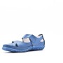 Comfort sandal in imitation leather