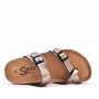 Faux leather sandal for women