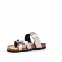 Faux leather sandal for women