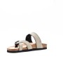 Faux leather sandal for women