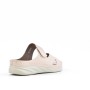 Sandale comfort en simili cuir