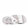 Sandale comfort en simili cuir