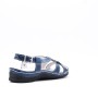 Comfort sandal in imitation leather