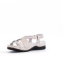 Comfort sandal in imitation leather