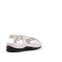 Sandale comfort en simili cuir