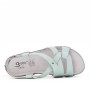 Sandale comfort en simili cuir