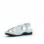 Comfort sandal in imitation leather