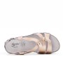 Sandale comfort en simili cuir