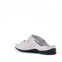 Sandale comfort en simili cuir