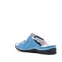 Sandale comfort en simili cuir