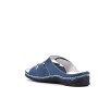 Sandale comfort en simili cuir