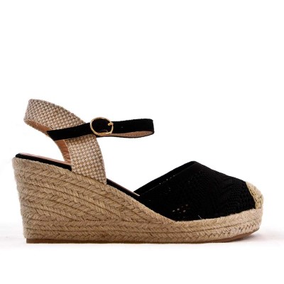 Espadrille wedge sandal