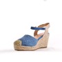 Espadrille wedge sandal