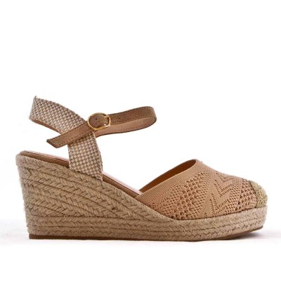 Espadrille wedge sandal