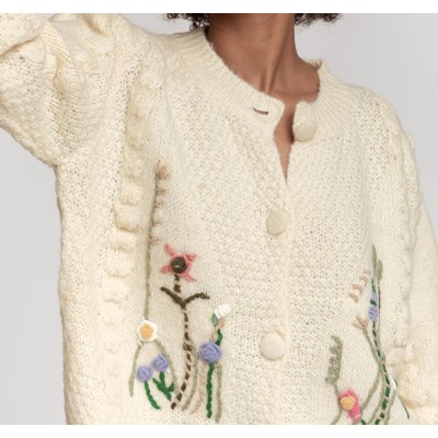 CARDIGAN BRODERIE