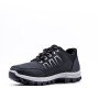 Faux leather lace-up sneaker for men