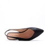 Low heel sandal in mixed materials for women