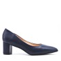 Faux leather pump with heel-Large size