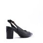 Escarpins talon moyen en simili cuir pour femme