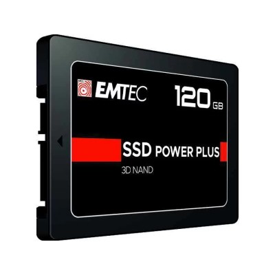 Emtec internal SSD hard drive X150 120GB 3D NAND 2.5″ SATA III 500MB/sec ECSSD120GX150