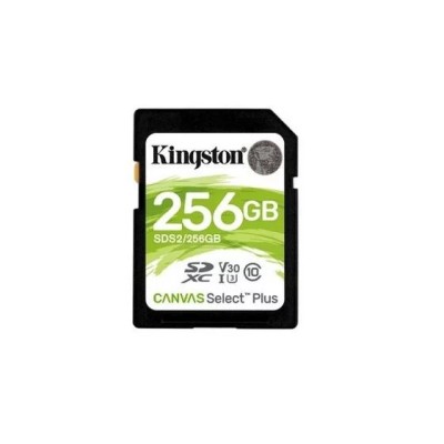 Kingston Canvas Select Plus SDXC 256GB Clase 10 UHS-I SDS2/256GB