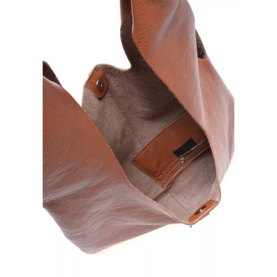 Top handle bag 100% cowhide